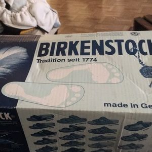 White Platform Birkenstock’s